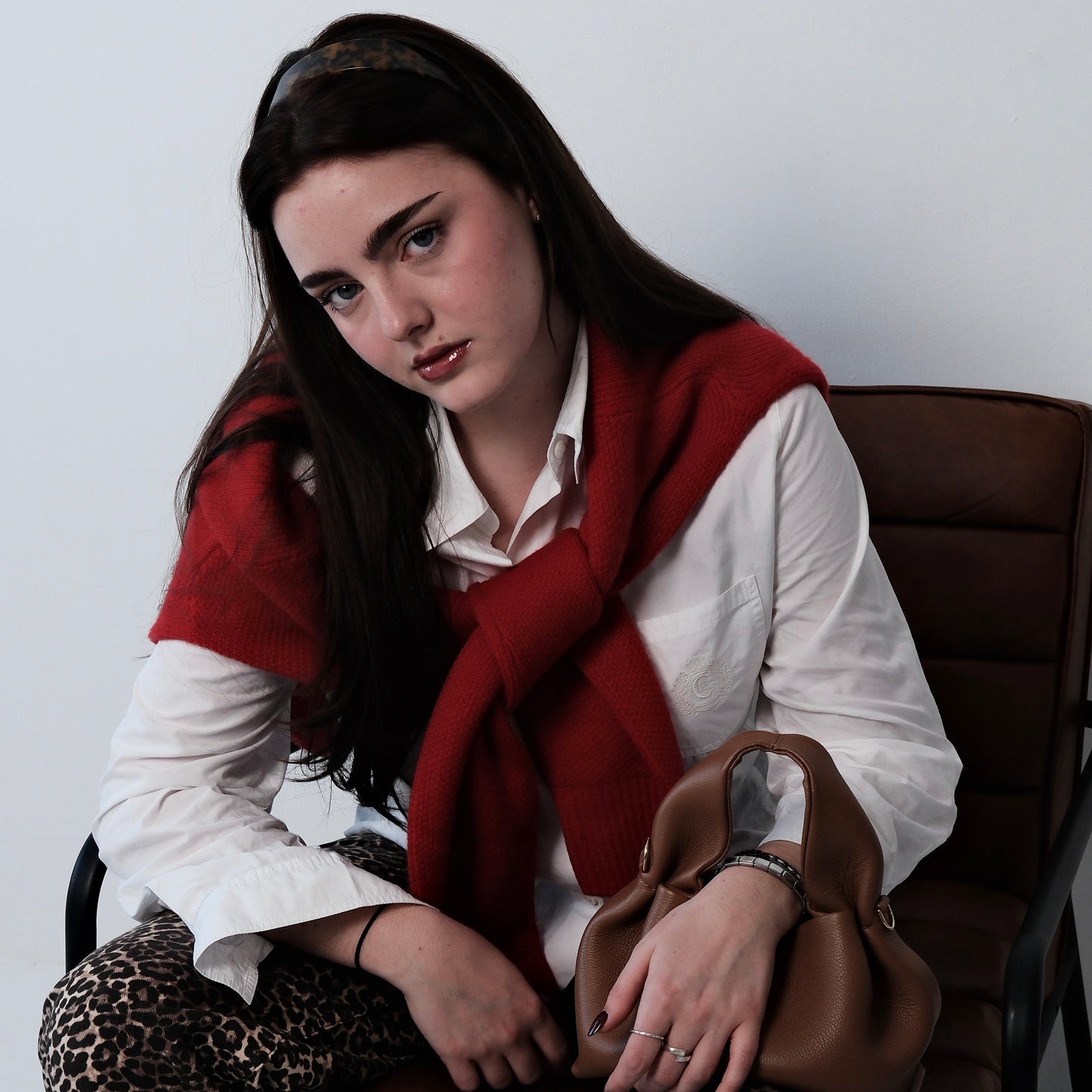 Cashmere Amy Jumper - Red