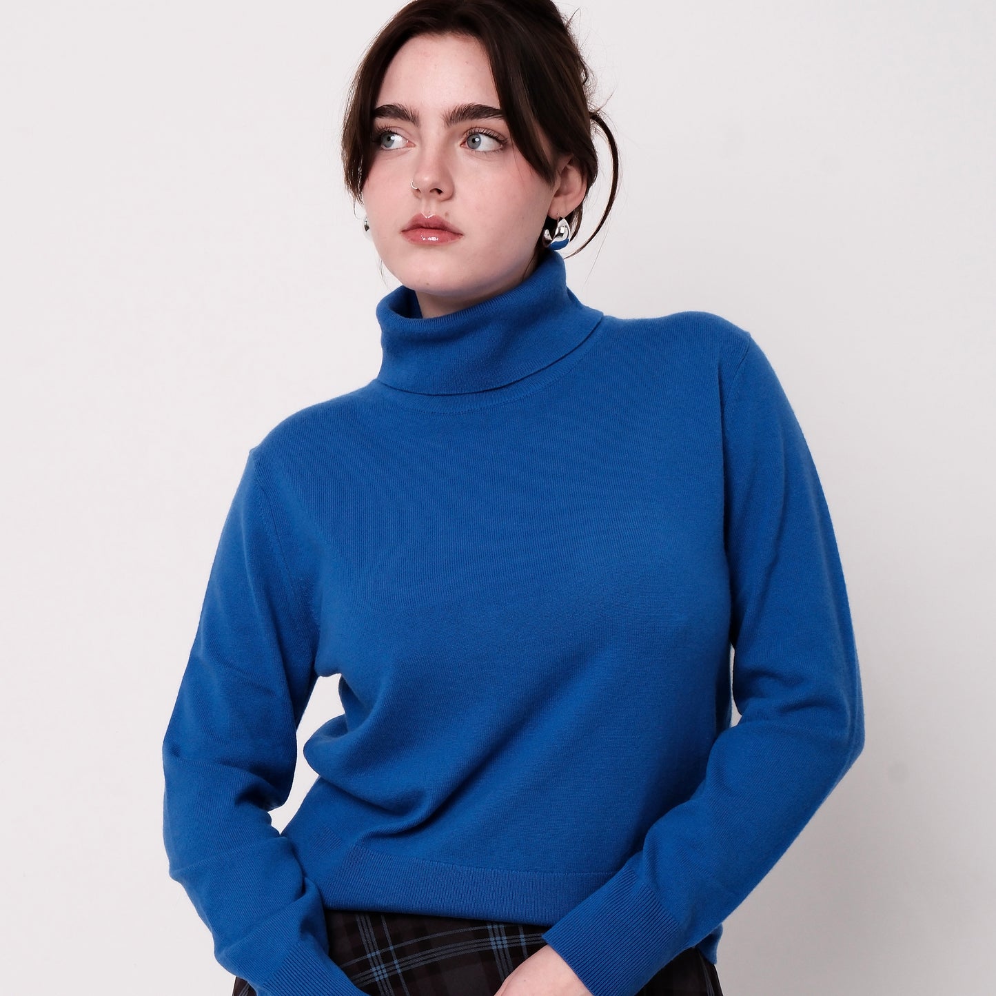 Cashmere Anne Poloneck - Blue