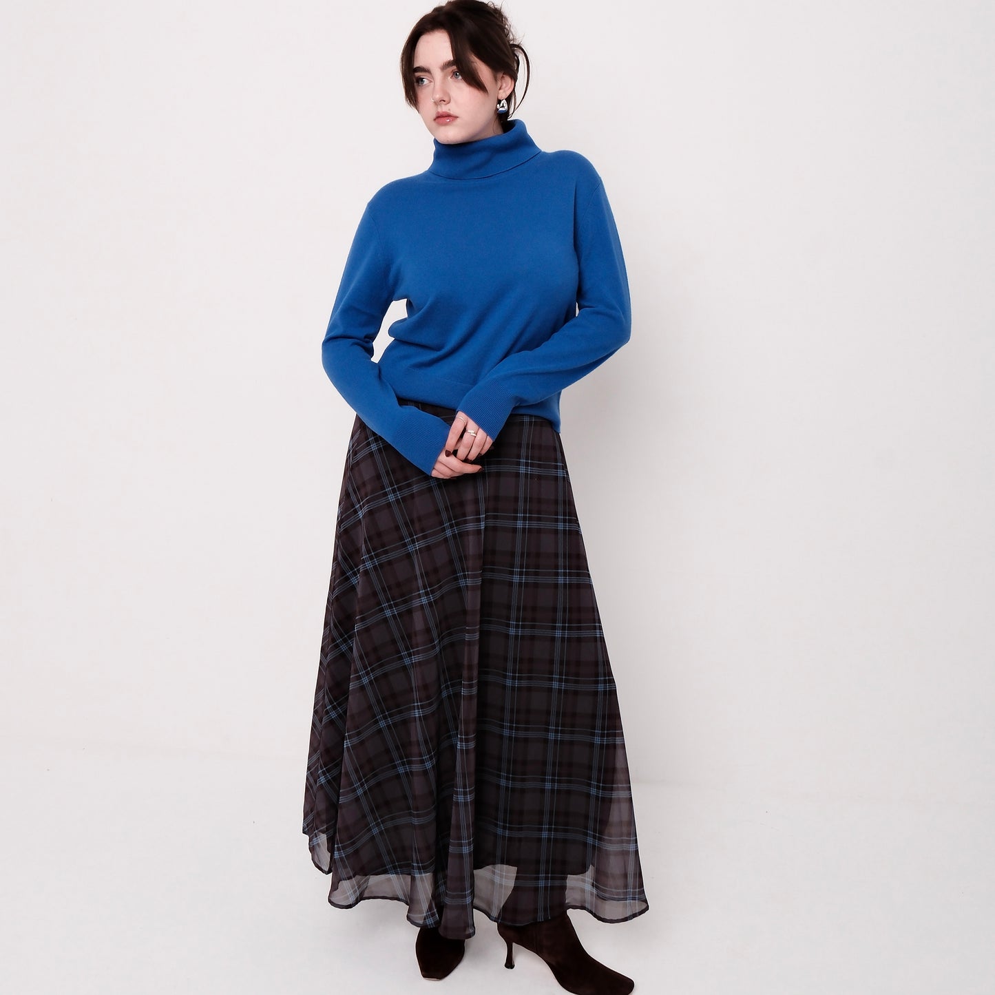 Cashmere Anne Poloneck - Blue