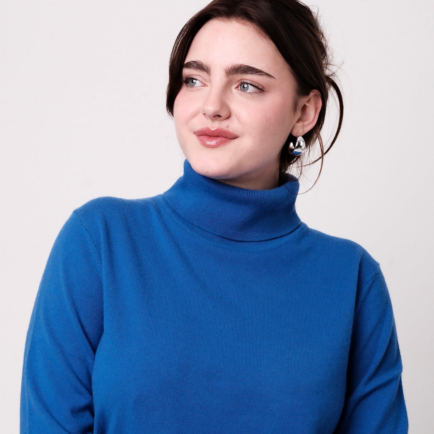 Cashmere Anne Poloneck - Blue
