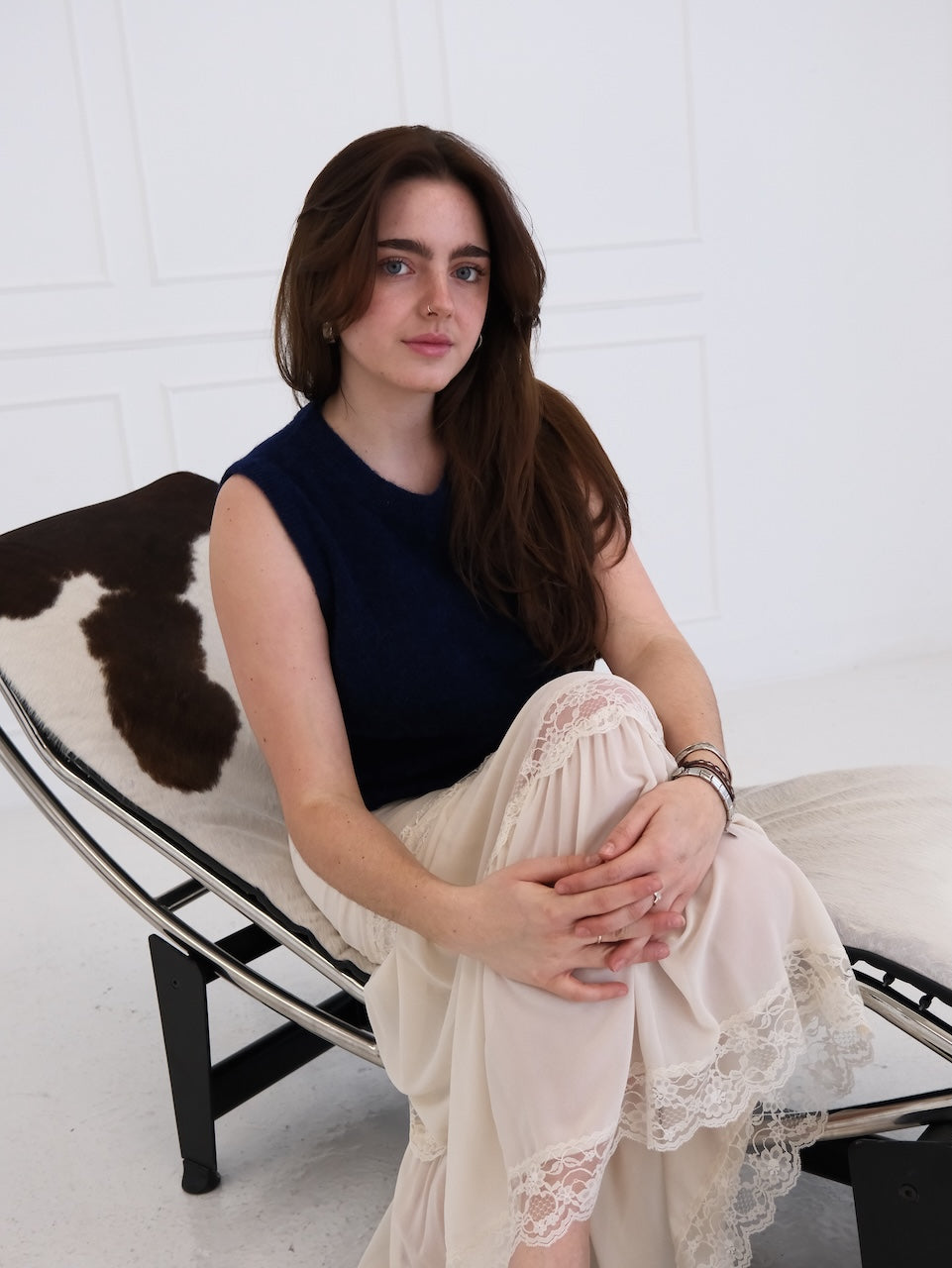 Alpaca Julia Tank - Inky Blue