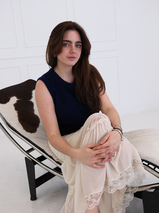 Alpaca Julia Tank - Inky Blue