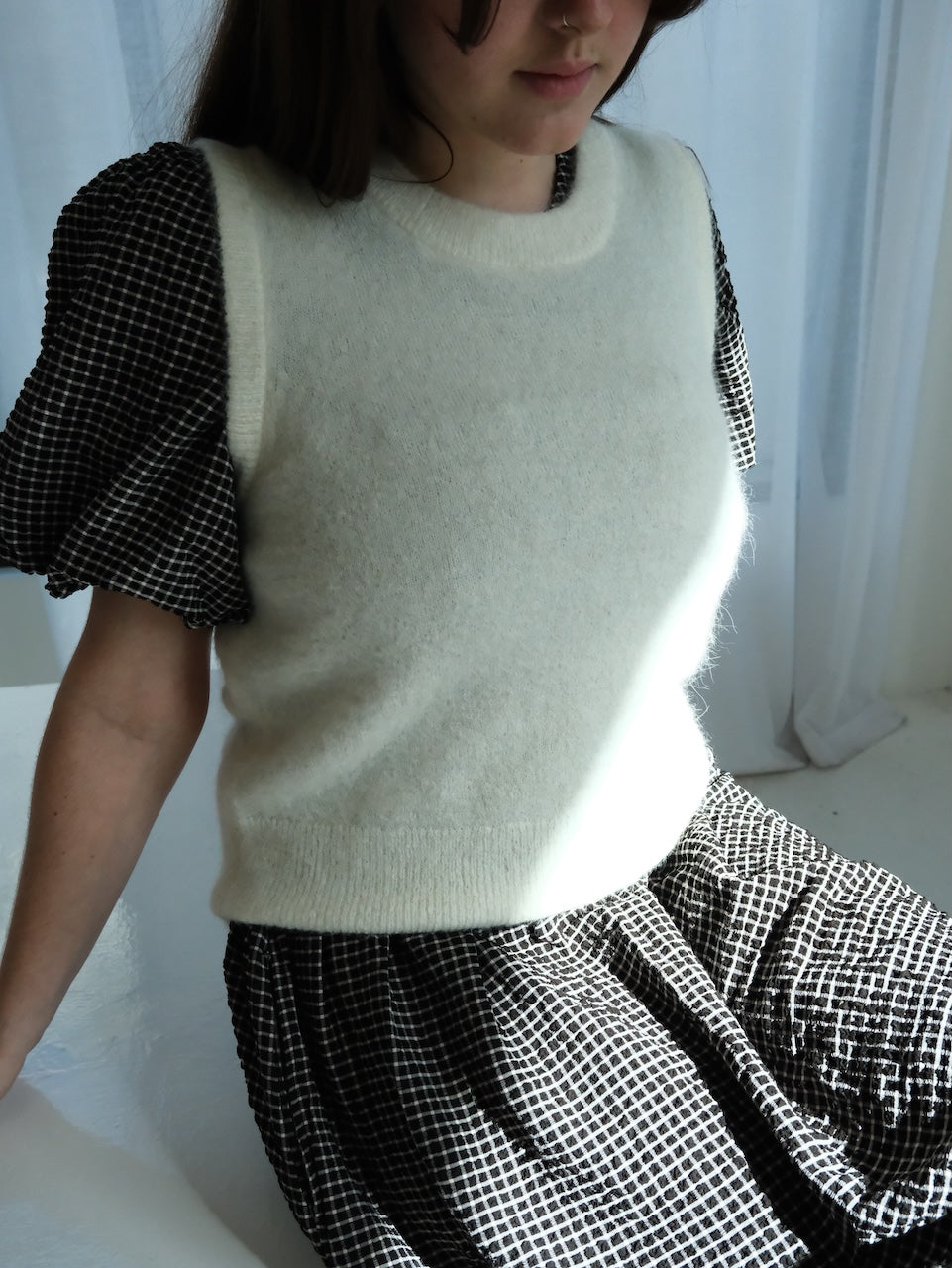 Alpaca Julia Tank - White
