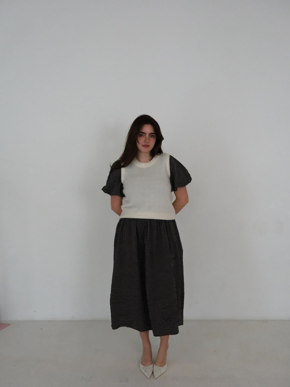 Alpaca Julia Tank - White