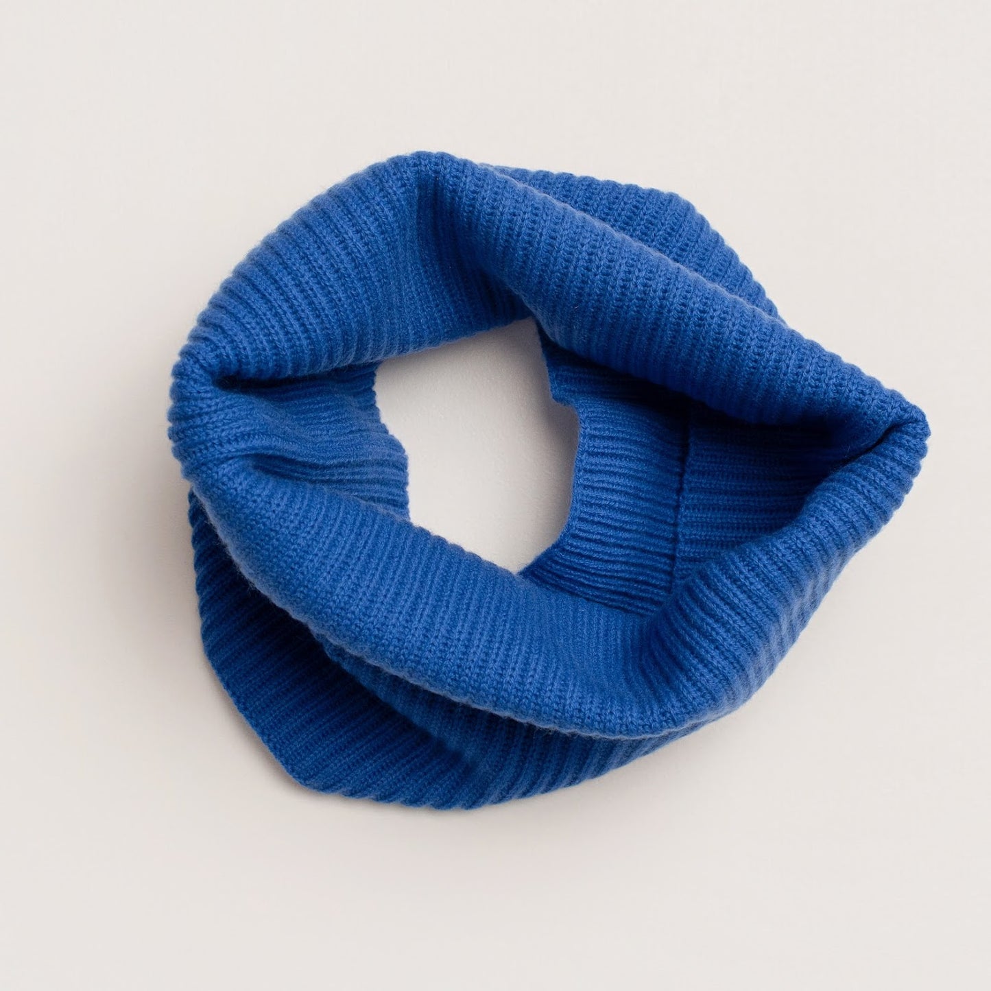 Blue Cashmere snood