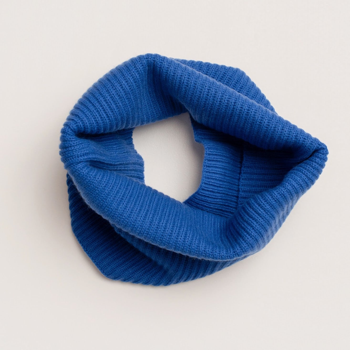 Blue Cashmere snood