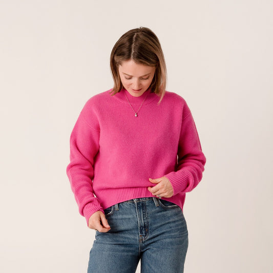 Cashmere Amy Jumper - Pink