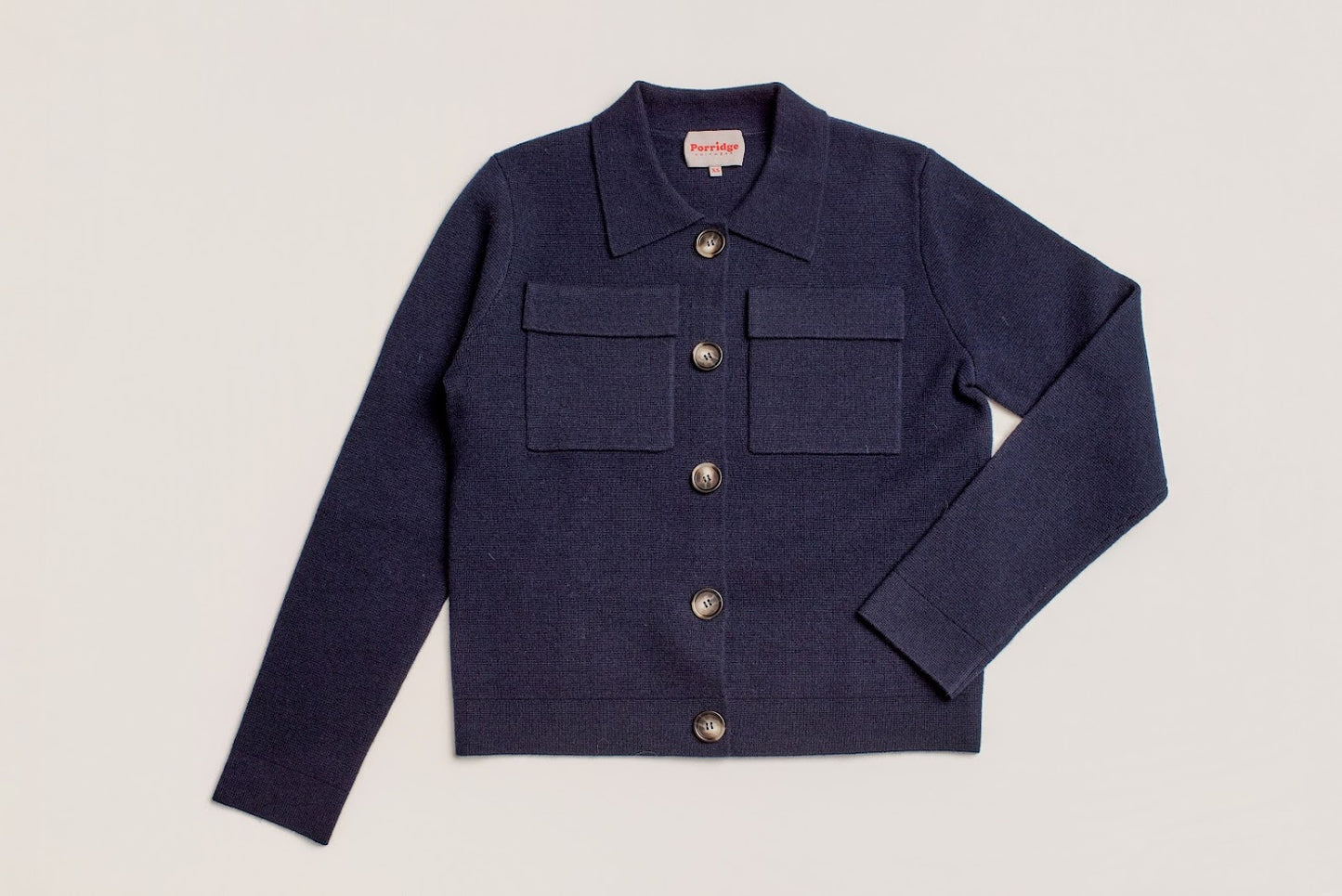 Wool Rebecca Jacket - Navy