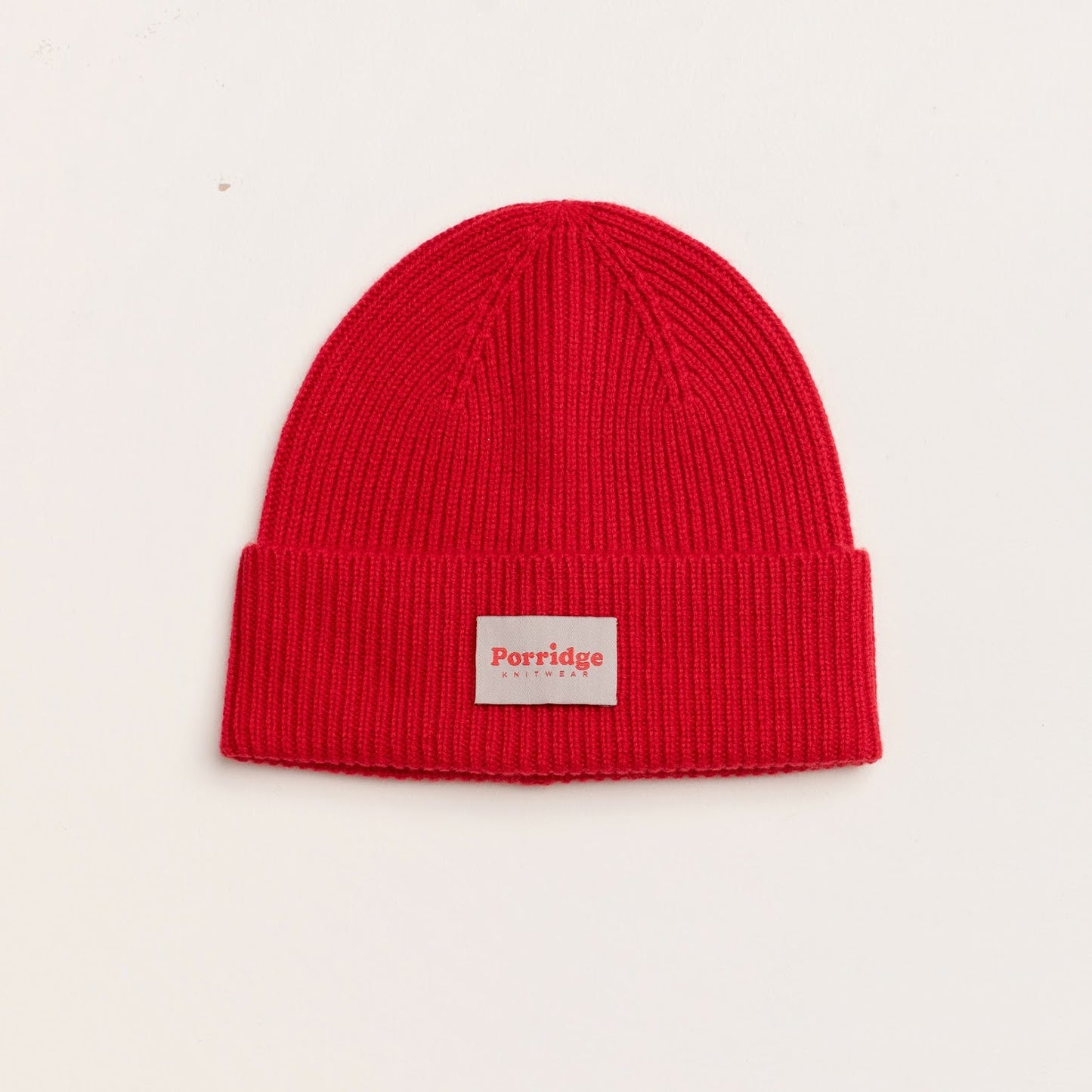 Red Cashmere beanie 